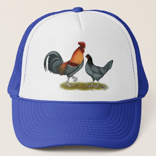 Casquette Poule bleue du Delaware (Devant)