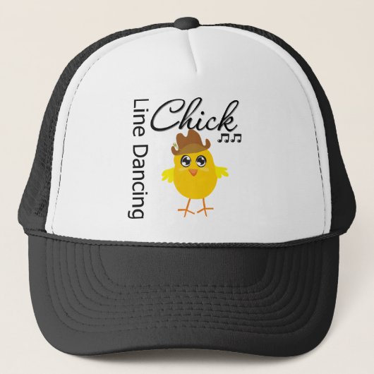 Casquette Poule de danse en ligne (Devant)