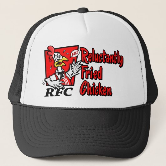 Casquette Poulet à contre-coeur frit (Devant)