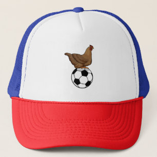 Casquette Poulet aux sports de football