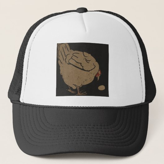 Casquette Poulets et oeufs (Devant)