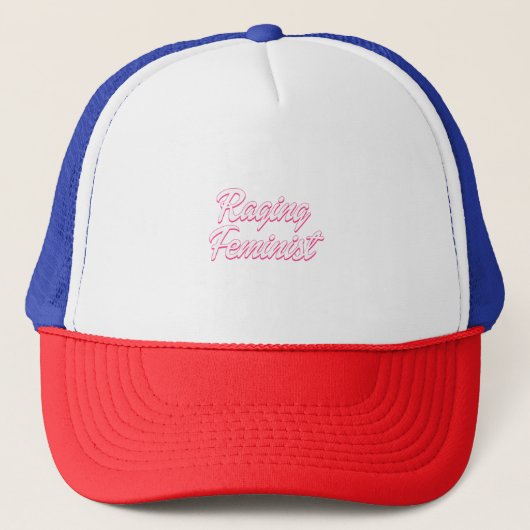 Casquette Poupée Féministe Enragée (Devant)