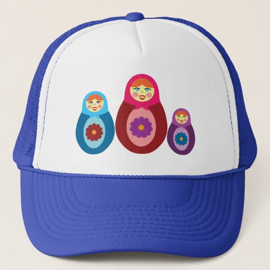 Casquette Poupées de Matryoshka (Devant)