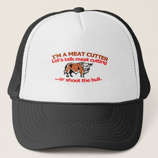 Casquette pour des coupeurs de viande (Devant)