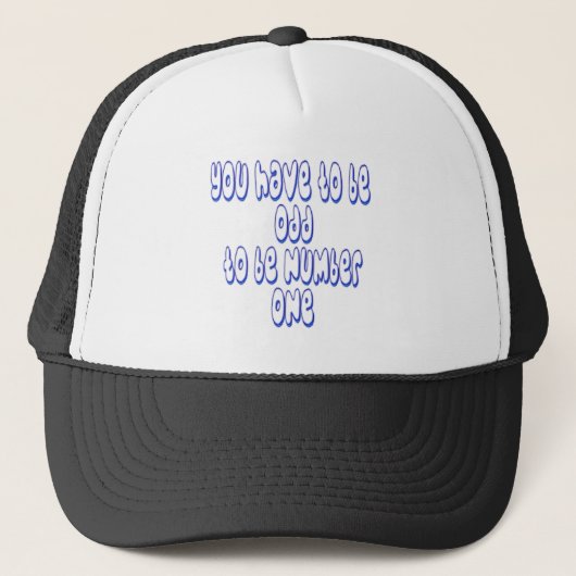 Casquette Pour être numéro un (Devant)