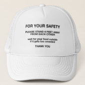 Casquette Pour votre sécurité (Devant)