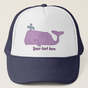 Casquette pourpre de baleine