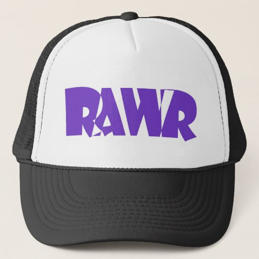 Casquette pourpre de Rawr (Devant)