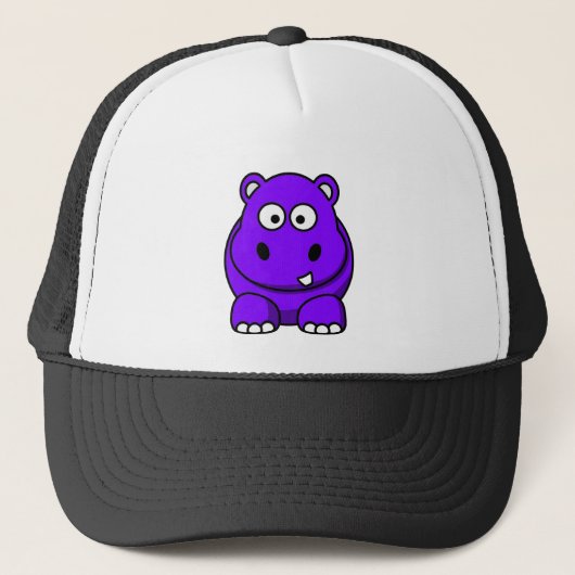 Casquette Pourpre d'hippopotame (Devant)