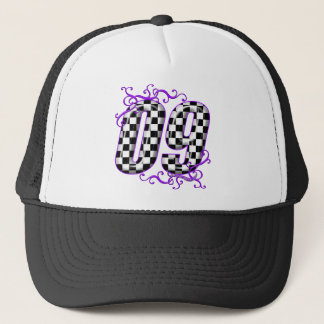 Casquette pourpre du numéro 09 d'emballage automatique