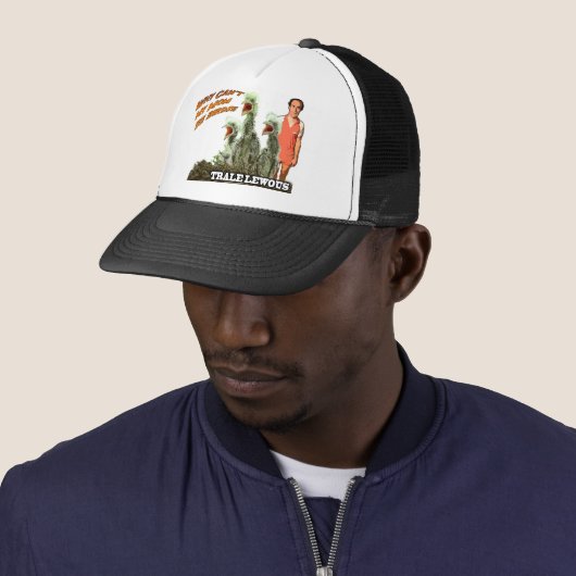 Casquette Pourquoi ne peut pas ma maman être des oiseaux (En situation)