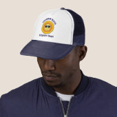 Casquette Poursuivre les rayons (En situation)