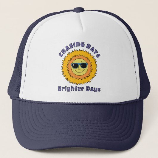 Casquette Poursuivre les rayons (Devant)