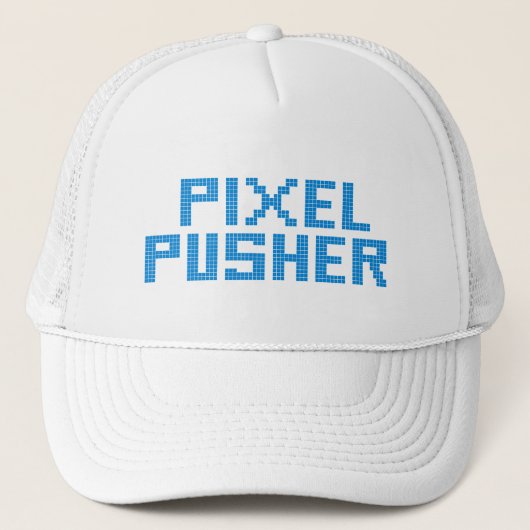 Casquette Pousseuse Pixel (Devant)