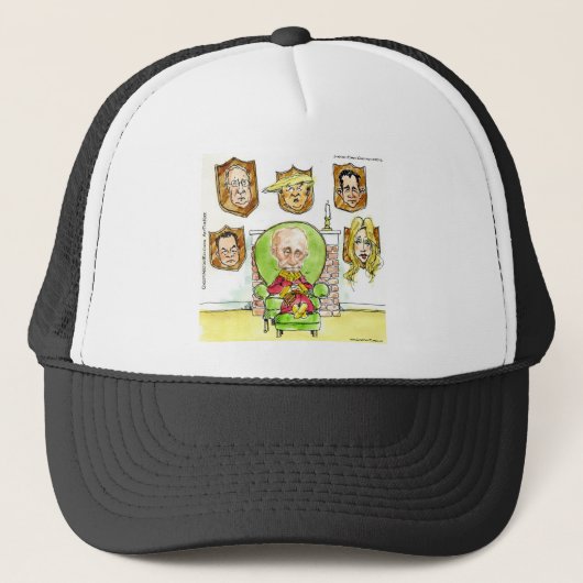 Casquette Poutine le chasseur obtient pas mon président Trum (Devant)