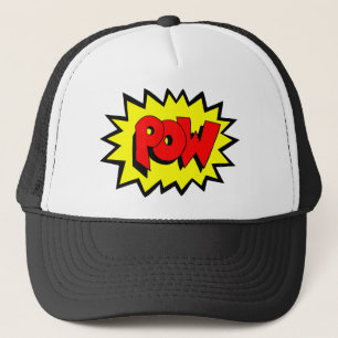 Casquette POW - Bande dessinée Pop Art