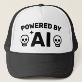 Casquette Powered by AI™ Trucker Hat (Devant)