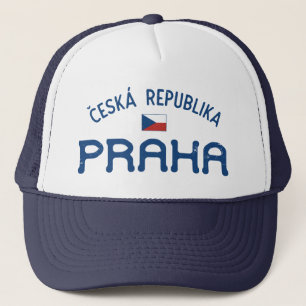 Casquette Prague République tchèque en état de troubles (