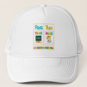 Casquette Premier Enseignement Alors Plage Je Gagne Une Paus
