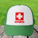 Casquette Premiers soins - Médicaments (Croix) - Ambulance,<br><div class="desc">Casquette/Casquette de baseball : Premiers soins - secouriste & aide,  Ambulance,  infirmière,  médecin - organisateur de l'événement.</div>