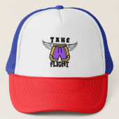 Casquette Prendre les ailes de l'ange de vol (Devant)
