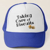 Casquette Prendre soin de Biscuits Trucker Hat (Devant)