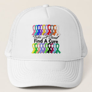 Casquette Prenez un support trouvent un Cancer et une maladi