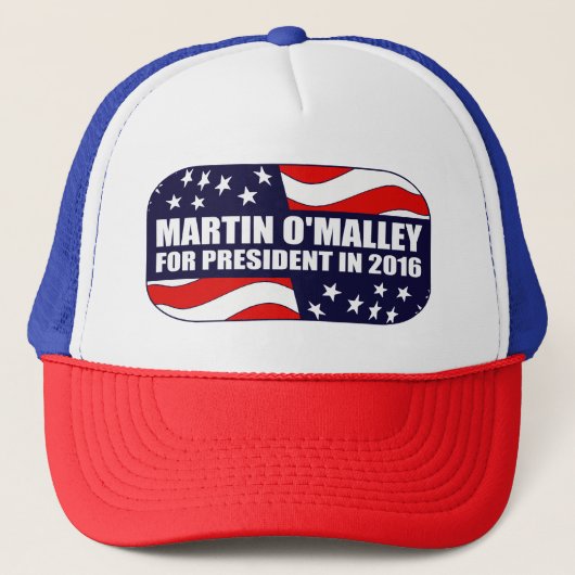 Casquette Président 2016 de Martin O'Malley (Devant)