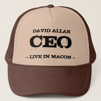Casquette Président de David Allan
