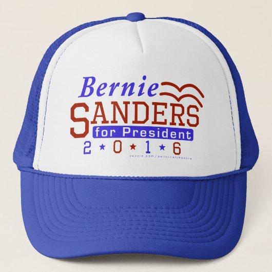 Casquette Président de ponceuses de Bernie élection 2016 (Devant)