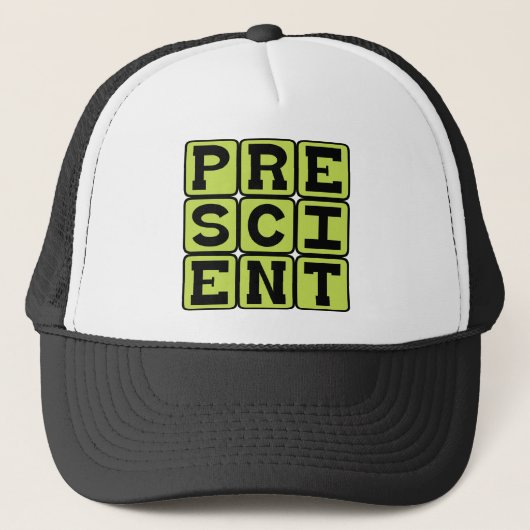 Casquette Prévoyant, Précognition (Devant)