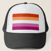 Casquette Pride lesbienne (Devant)