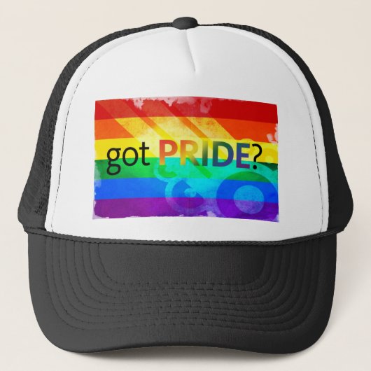 Casquette Pride LGBT Flag (Devant)