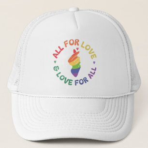 Casquette Pride Rainbow All for Love & Love for All