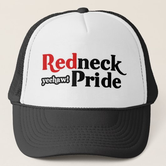 Casquette Pride rouge Yeehaw Parodie (Devant)