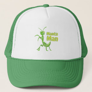 Casquette Prière Mantis Man Green Garden Insect