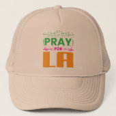 Casquette Priez pour LA (Devant)