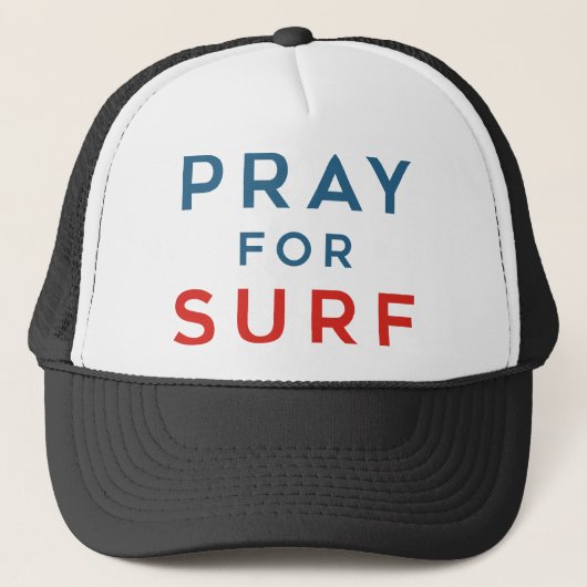 Casquette Priez pour le surf (Devant)