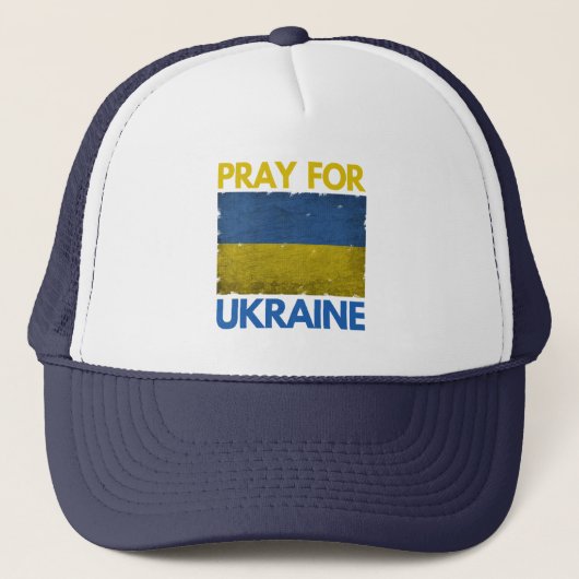 CASQUETTE PRIEZ POUR L'UKRAINE (Devant)
