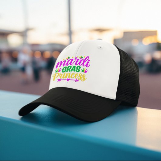 Casquette Princesse de Mardi Gras
