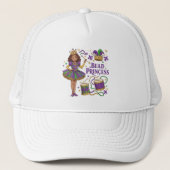 Casquette Princesse de Perles - Mardi Gras (Devant)