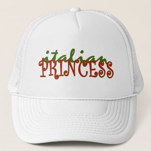 Casquette Princesse italienne (Devant)