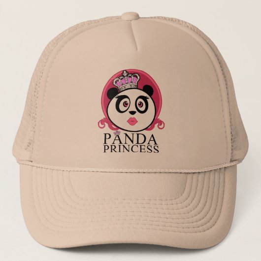 Casquette Princesse Panda (Devant)