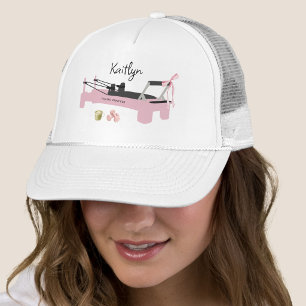 Casquette Princesse Pilates Rose Reformer & Matcha