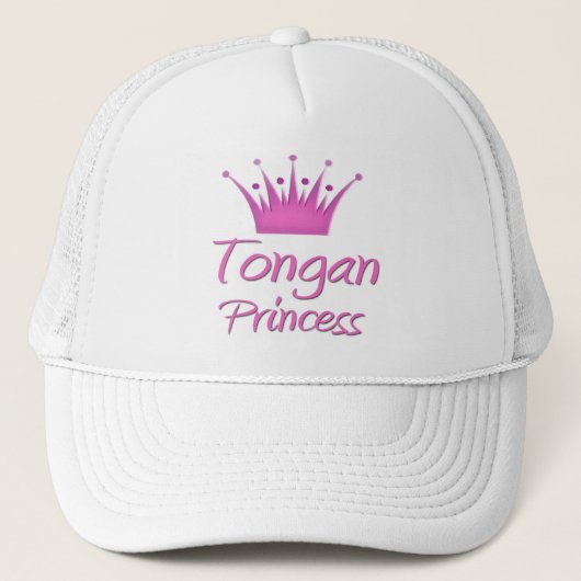 Casquette Princesse tongane (Devant)