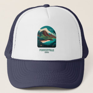 Casquette Princeville Kauai Hawaii Beach Mounts Retro