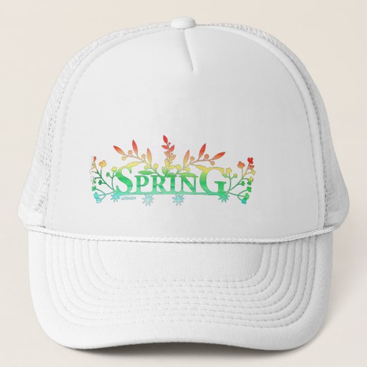 CASQUETTE PRINTEMPS (Devant)