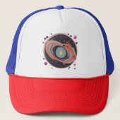 Casquette 💖 🌠 "Pris dans ton orbite" (Devant)