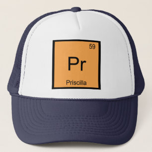 Casquette Priscilla Nom Chimie Élément Tableau Périodique