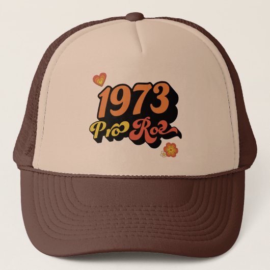 CASQUETTE PRO ROE 1973 (Devant)